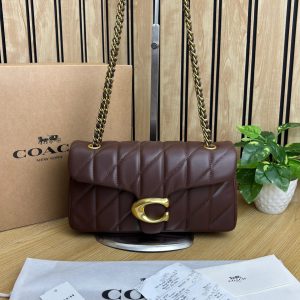 COACHH QUILTED TABBY SHOULDER BAG 26 (AUTHENTIC)