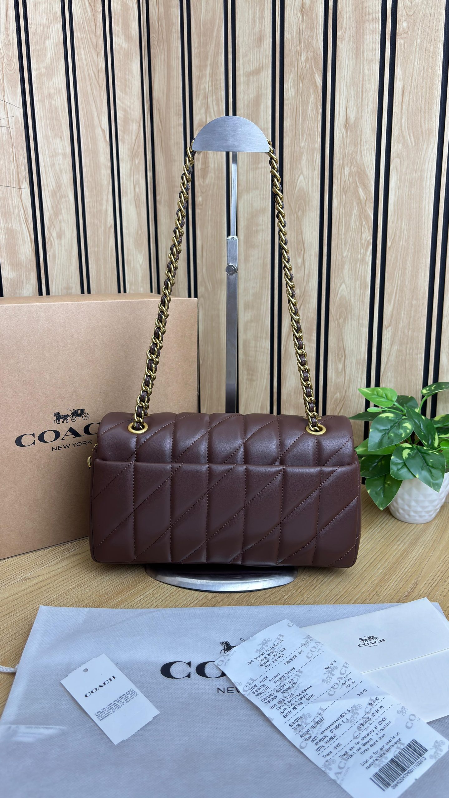 COACHH QUILTED TABBY SHOULDER BAG 26 (AUTHENTIC) - Image 5