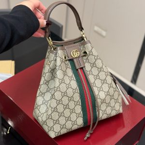 GUCCII OPHIDIA BUCKET BAG
