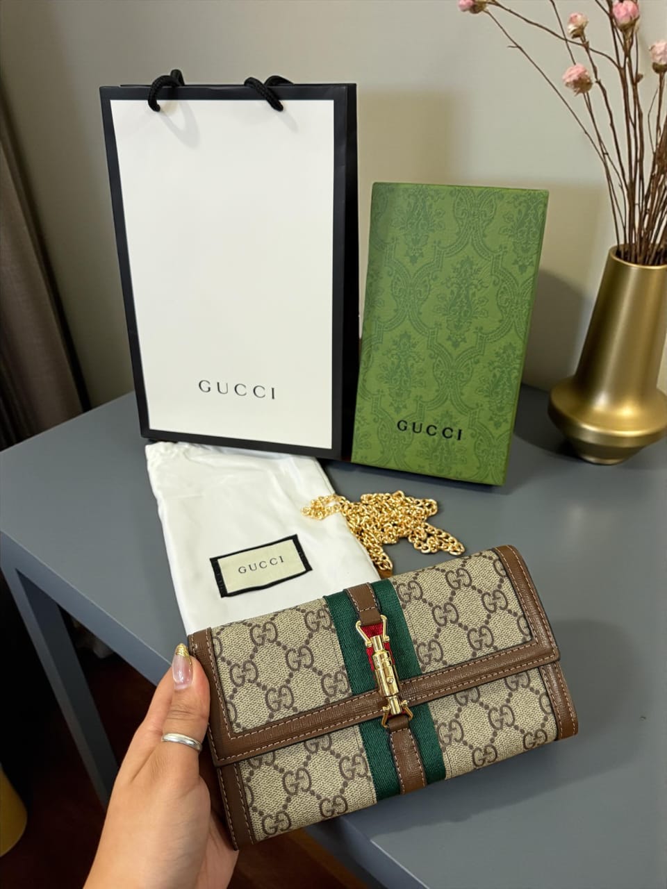 GUCCCI LUXURY EDITION LONG WALLET - Image 3
