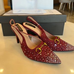 GUCCII GG SPARKLE HEELS