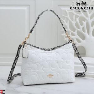 COACHH   CZ178 EMBOSSED LAUREL SHOULDER BAG