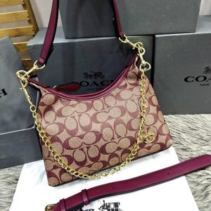COACHH   JULIET 25 SHOULDER BAG IN SIGNATURE CANVAS