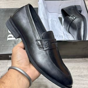 HUGOS BOSSE 💯 pure leather Loafers