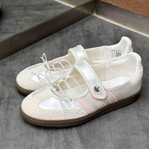 ADIDASE ORIGINALS SAMBA JANE WHITE PINK BALLET 