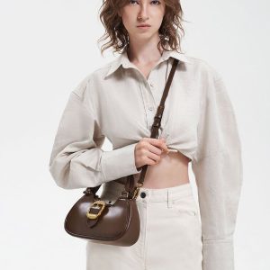 he Latest Charlese & Keithe Avis Belted Top Handle Handbag