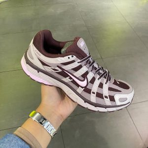 NIKES P-6000 TRAINER BURGUNDY PINK FOAM 