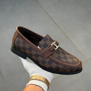 *1st Time in india🔥🔥* *Louise Vuittone Monogram Leather Loafer