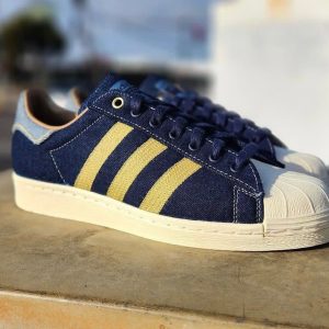 *ADIDASE ORIGINALS SUPERSTAR DENIM DARK BLUE