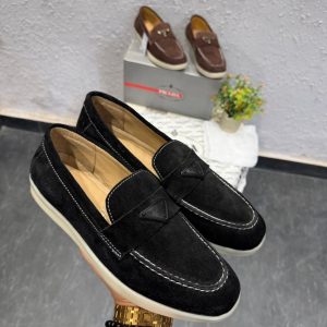 PRADASSUEDE LEATHER LOAFER