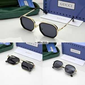 GUCCIS 231 GOLDEN BLACK