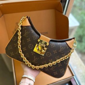 Louise Vuitton Lv Twinny Monogram Reverse Shoulder Bag