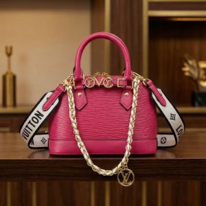 Louise Vuitton Alma BB In Epi Leather